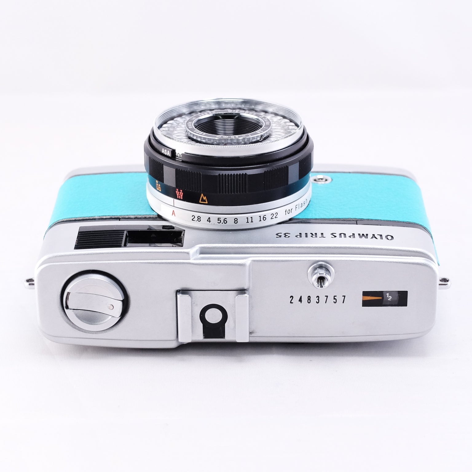 【OLYMPUS】TRIP35 (Turquoise Blue) #1649351876781 | 東京CAMERA