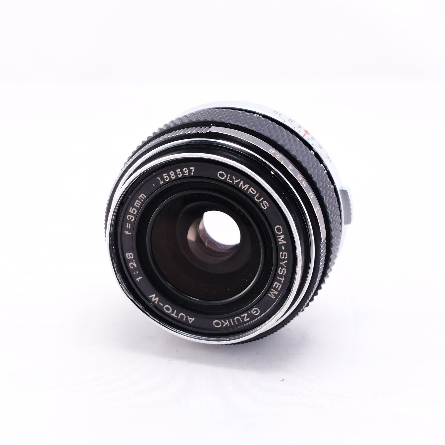 【OLYMPUS】OM G.ZUIKO AUTO-W 35mm F2.8 銀枠 [OM] ＊整備品 #1713050043229 | 東京CAMERA