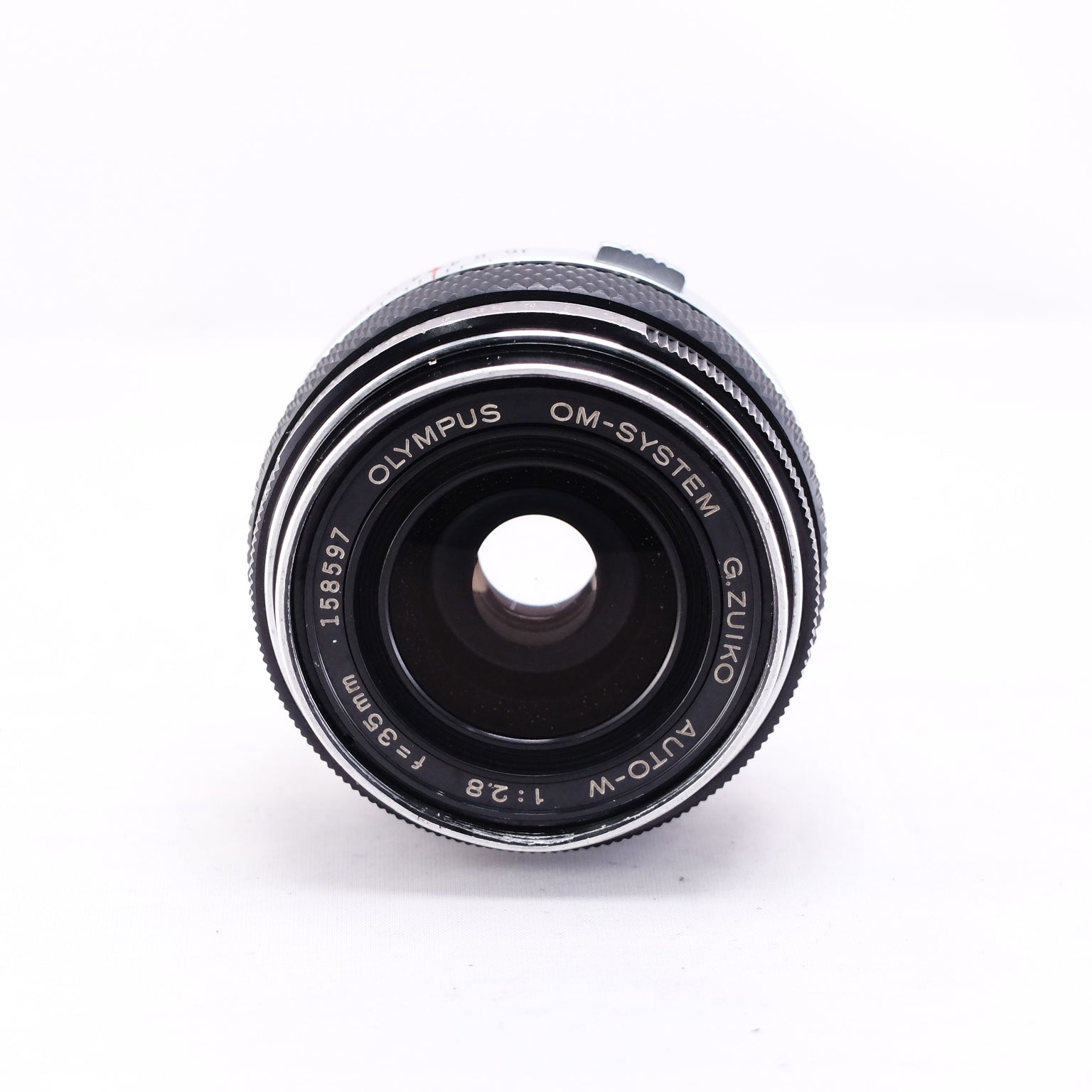 【OLYMPUS】OM G.ZUIKO AUTO-W 35mm F2.8 銀枠 [OM] ＊整備品 #1713050043229 | 東京CAMERA