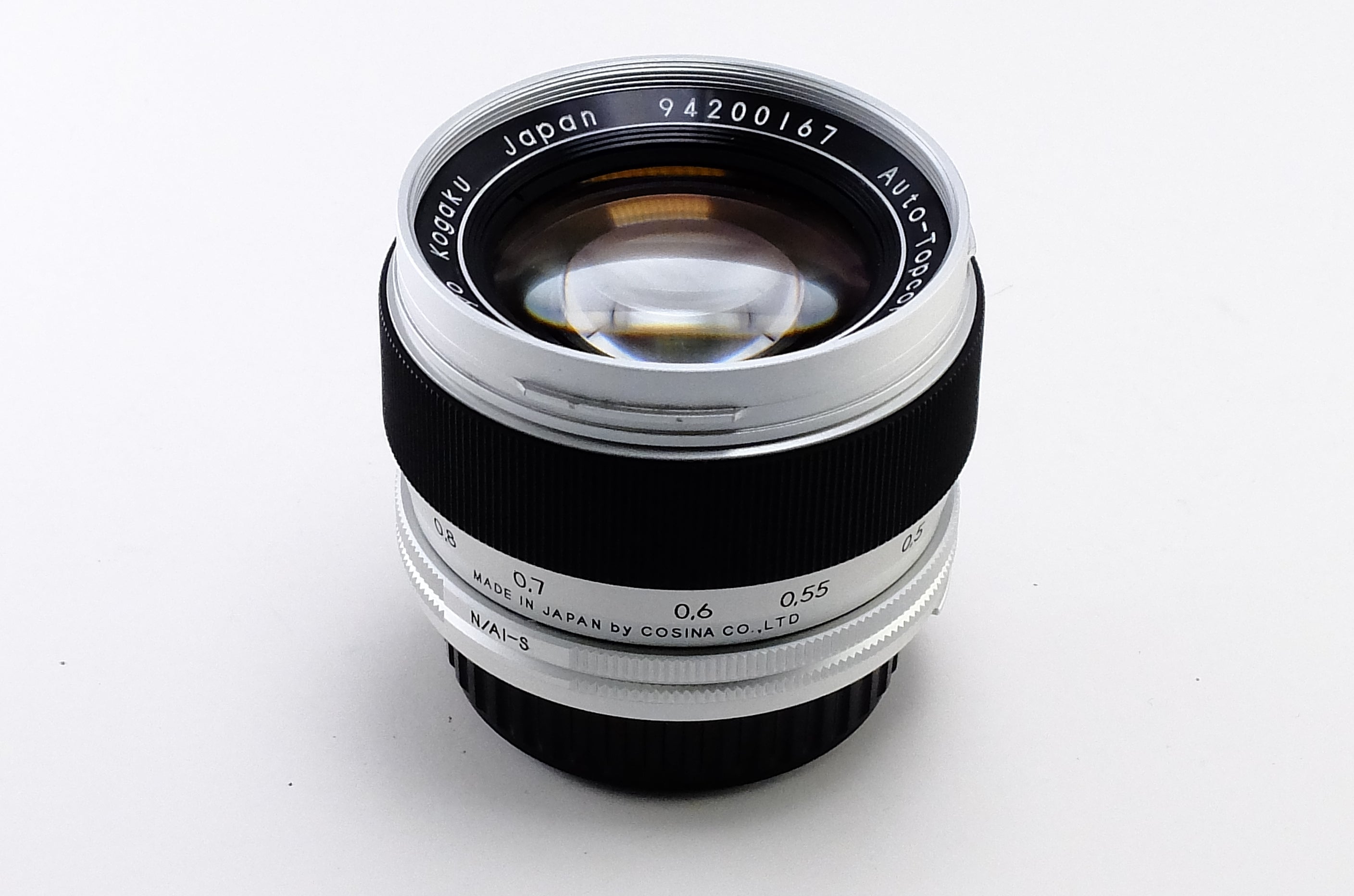 COSINA】TOPCON Auto-Topcor 58mm F1.4 復刻版 [ニコンFマウント] – 東京CAMERA