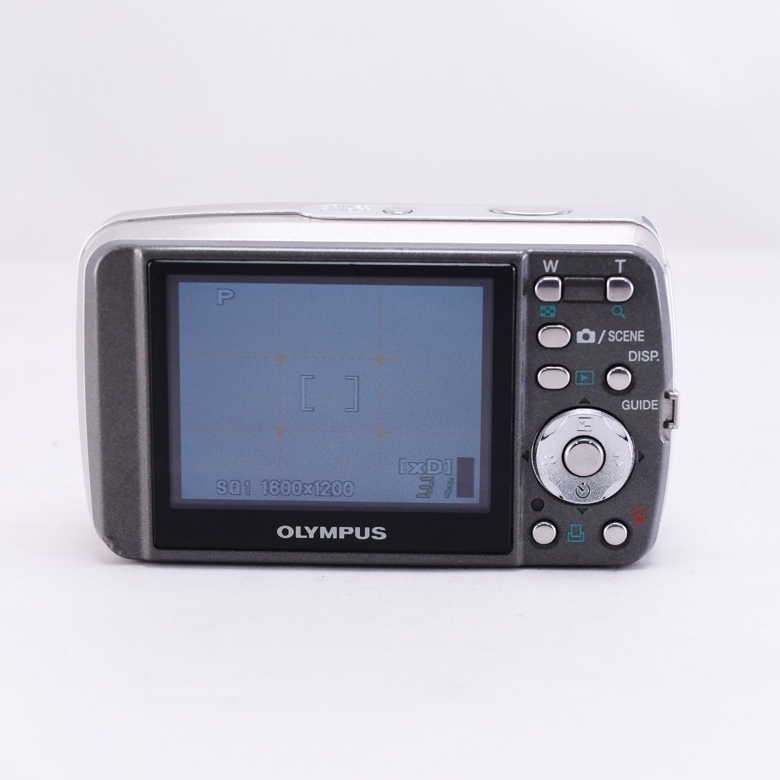 OLYMPUS μDIGITAL 600（メモリーカード&バッテリー/充電器付き）