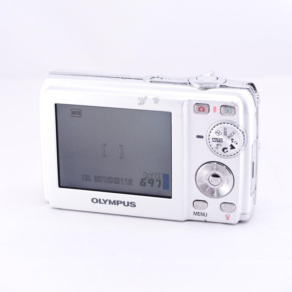 【OLYMPUS】CAMEDIA FE-200（メモリーカード&バッテリー/充電器付き）