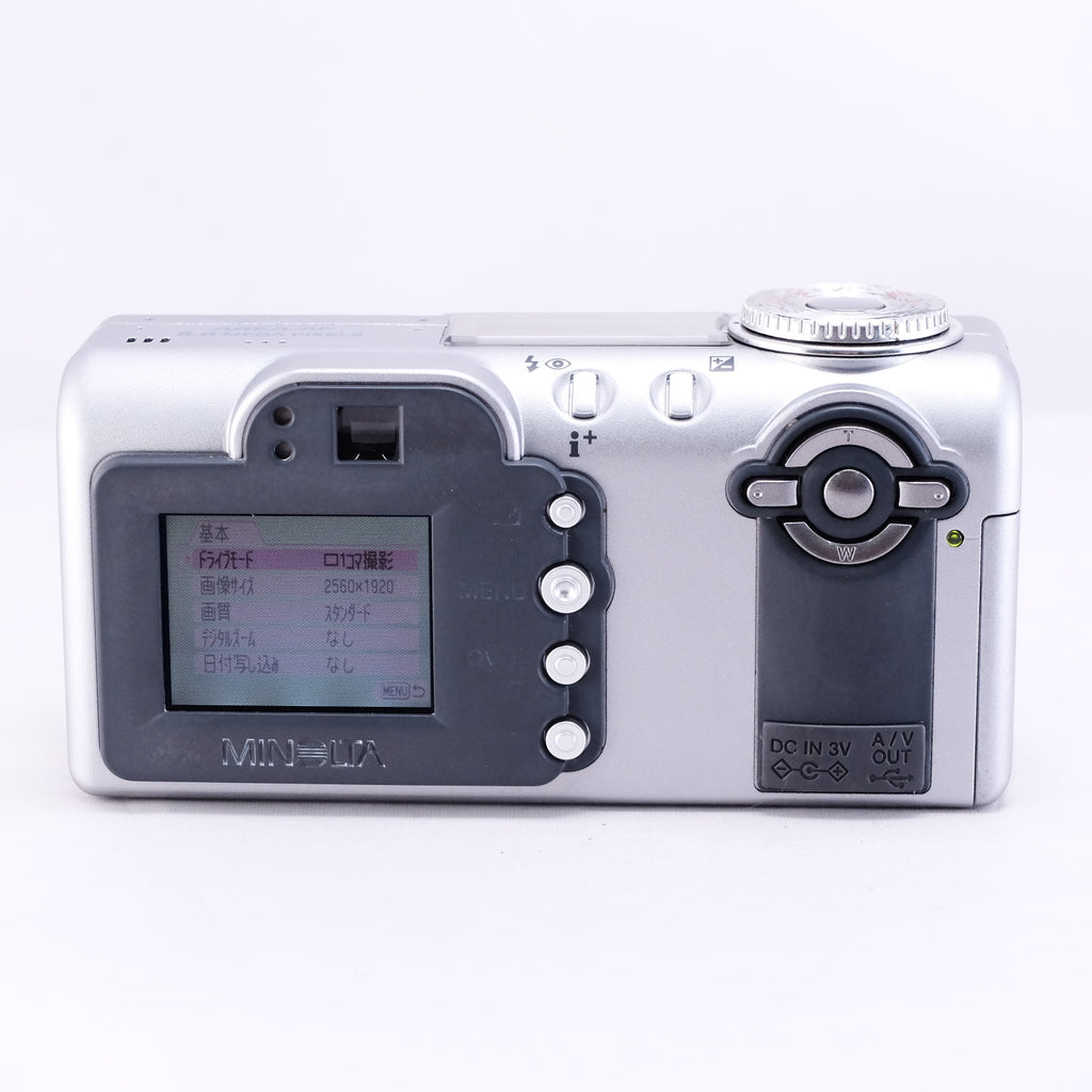 【MINOLTA】DiMAGE F300（メモリーカード&電池付き）