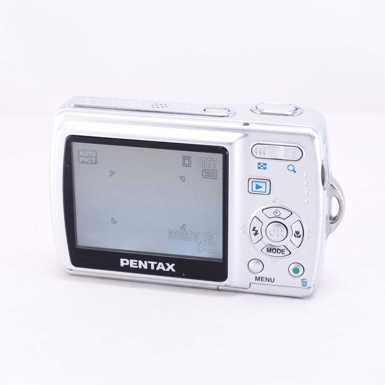 【PENTAX】Optio M20（メモリーカード&電池付き）