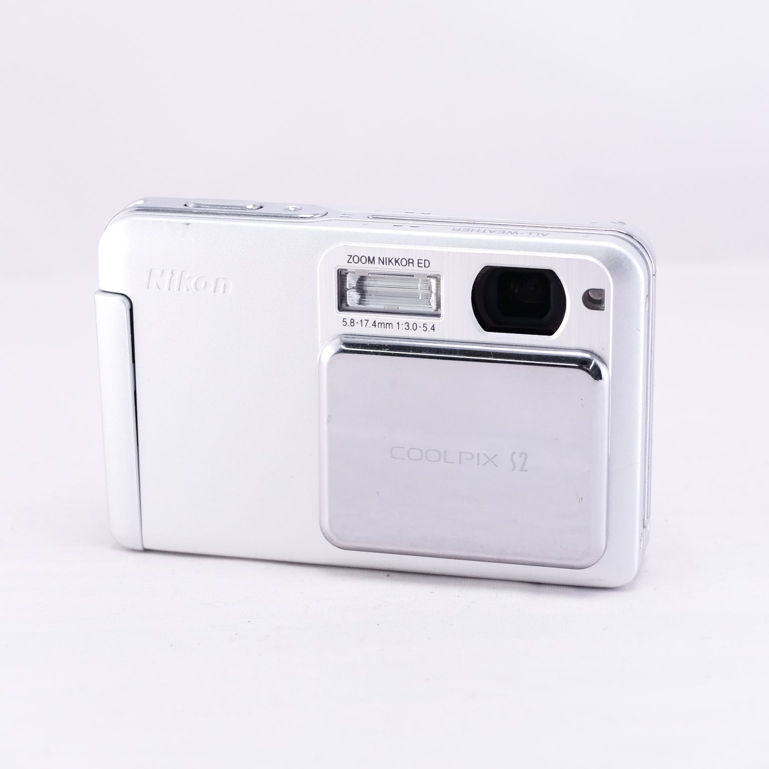 【Nikon】COOLPIX S2（メモリーカード&バッテリー/充電器付き）