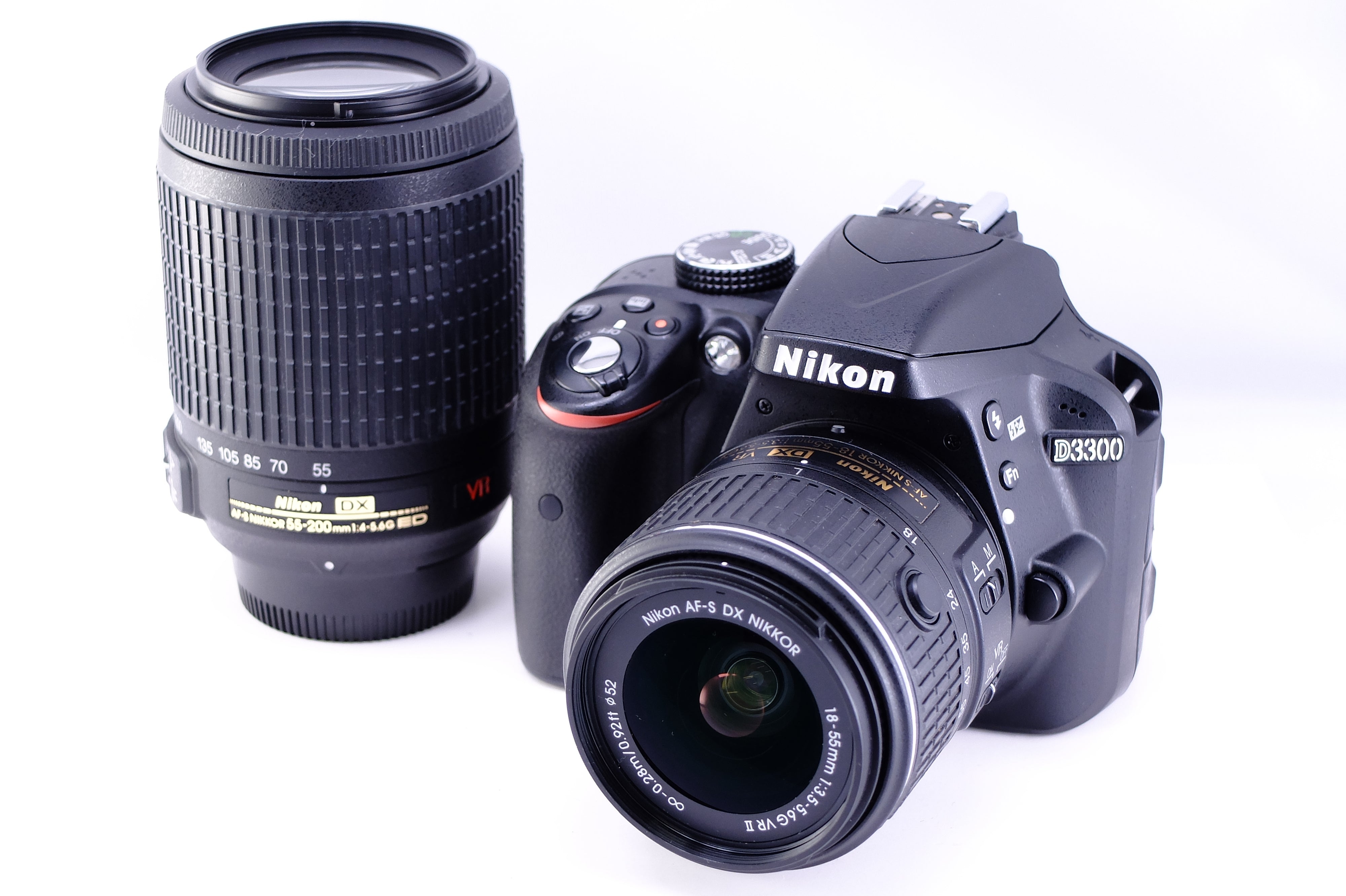 Nikon D3300 + 18-55/3.5-5.6G VR II + 55-200/4-5.6G VR