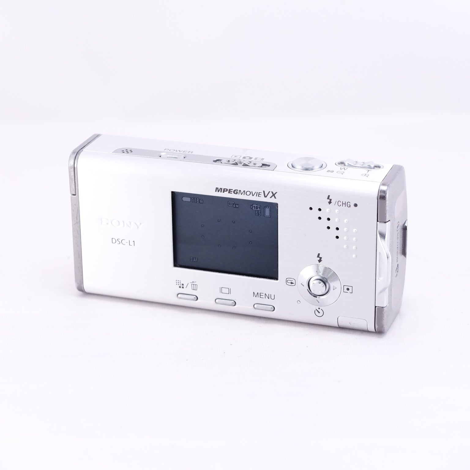 【SONY】Cyber-shot DSC-L1（メモリーカード&バッテリー/充電器付き）