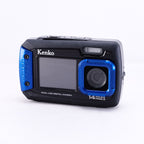 Kenko DSC1480DW compact digital camera featuring dual LCD screens and 14 megapixels.