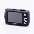 Kenko DSC1480DW compact digital camera with dual LCD and control buttons on the side.