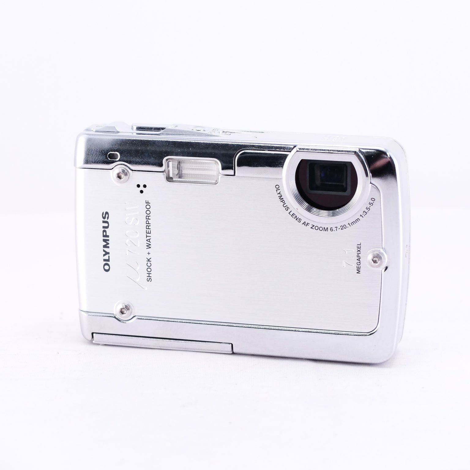 OLYMPUS μ720 SW（メモリーカード&バッテリー/充電器付き）