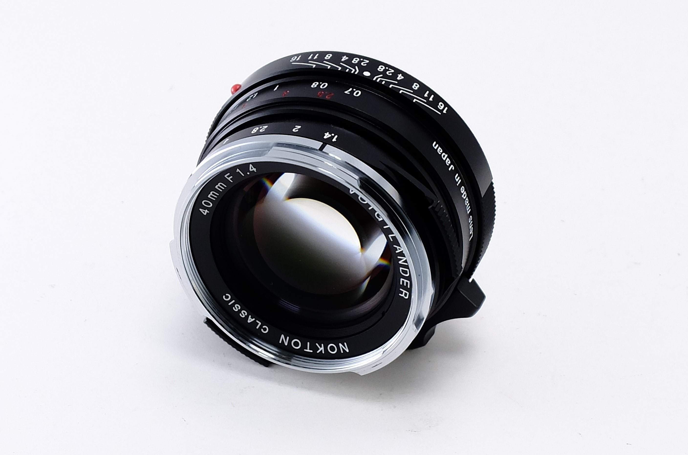 Voigtlander】NOKTON Classic 40mm F1.4 MC VM [ライカMマウント] – 東京CAMERA