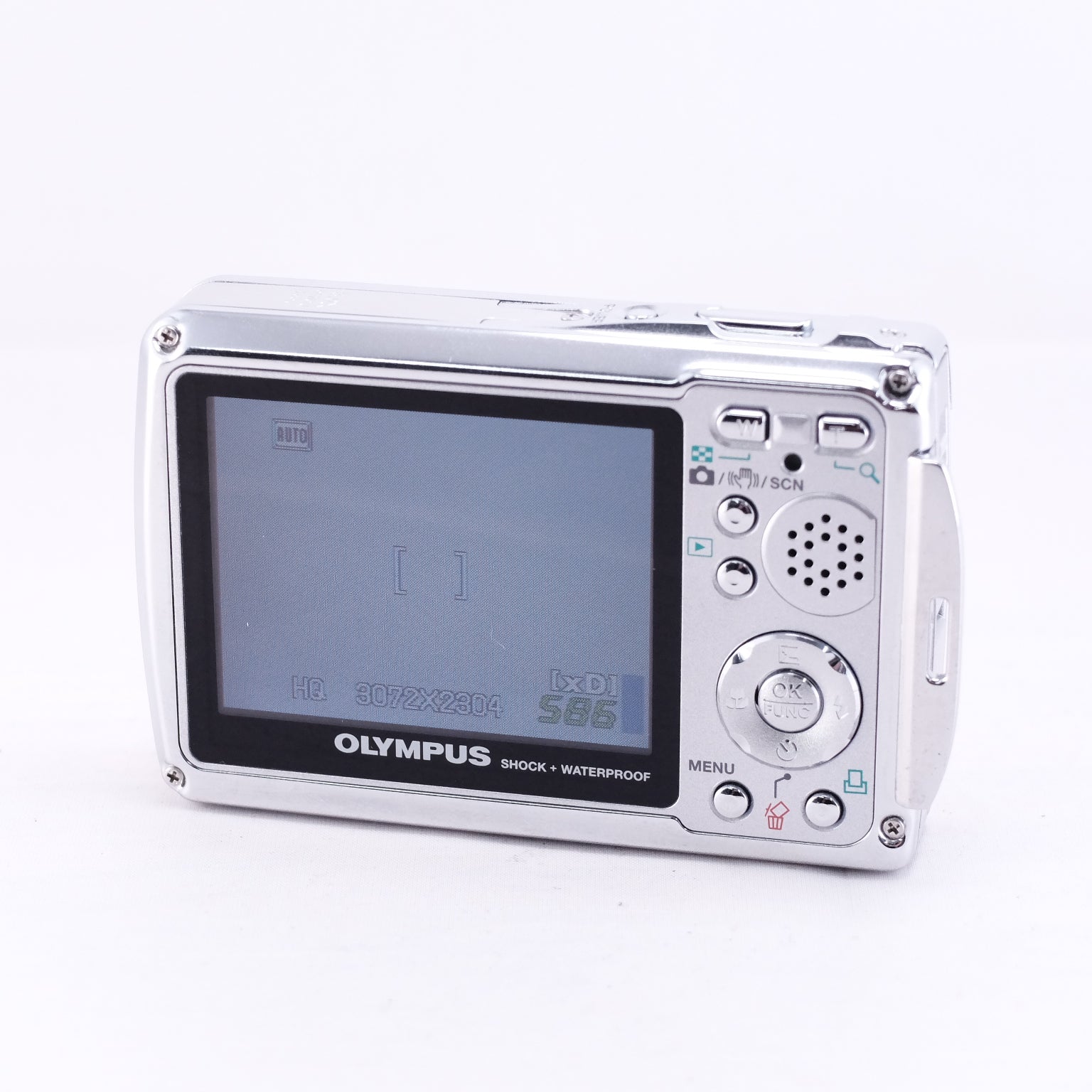 OLYMPUS μ720 SW（メモリーカード&バッテリー/充電器付き）