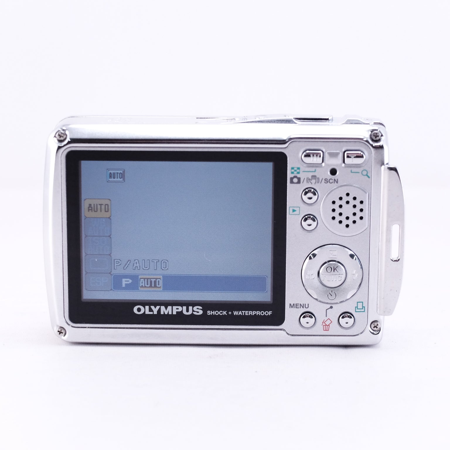 OLYMPUS μ720 SW（メモリーカード&バッテリー/充電器付き）