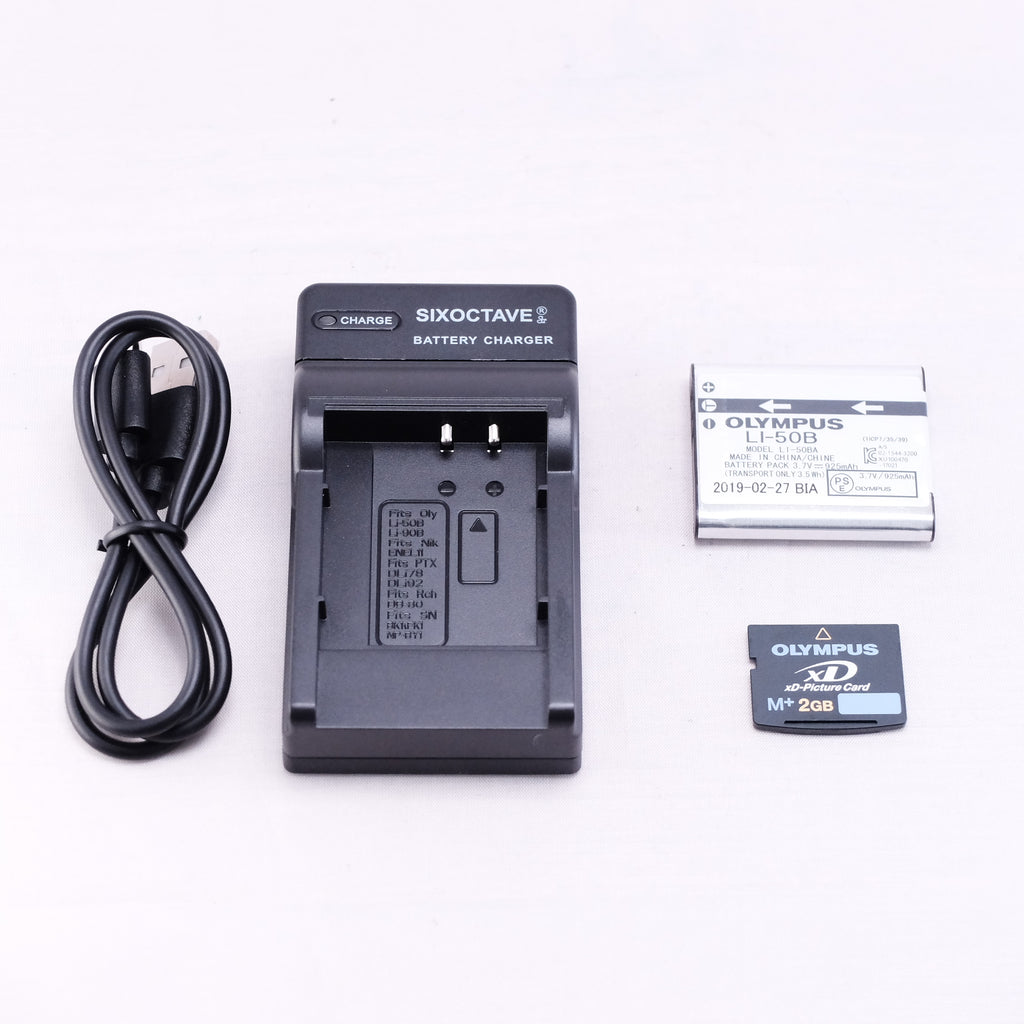 OLYMPUS μ TOUGH-6000（メモリーカード&バッテリー/充電器付き）