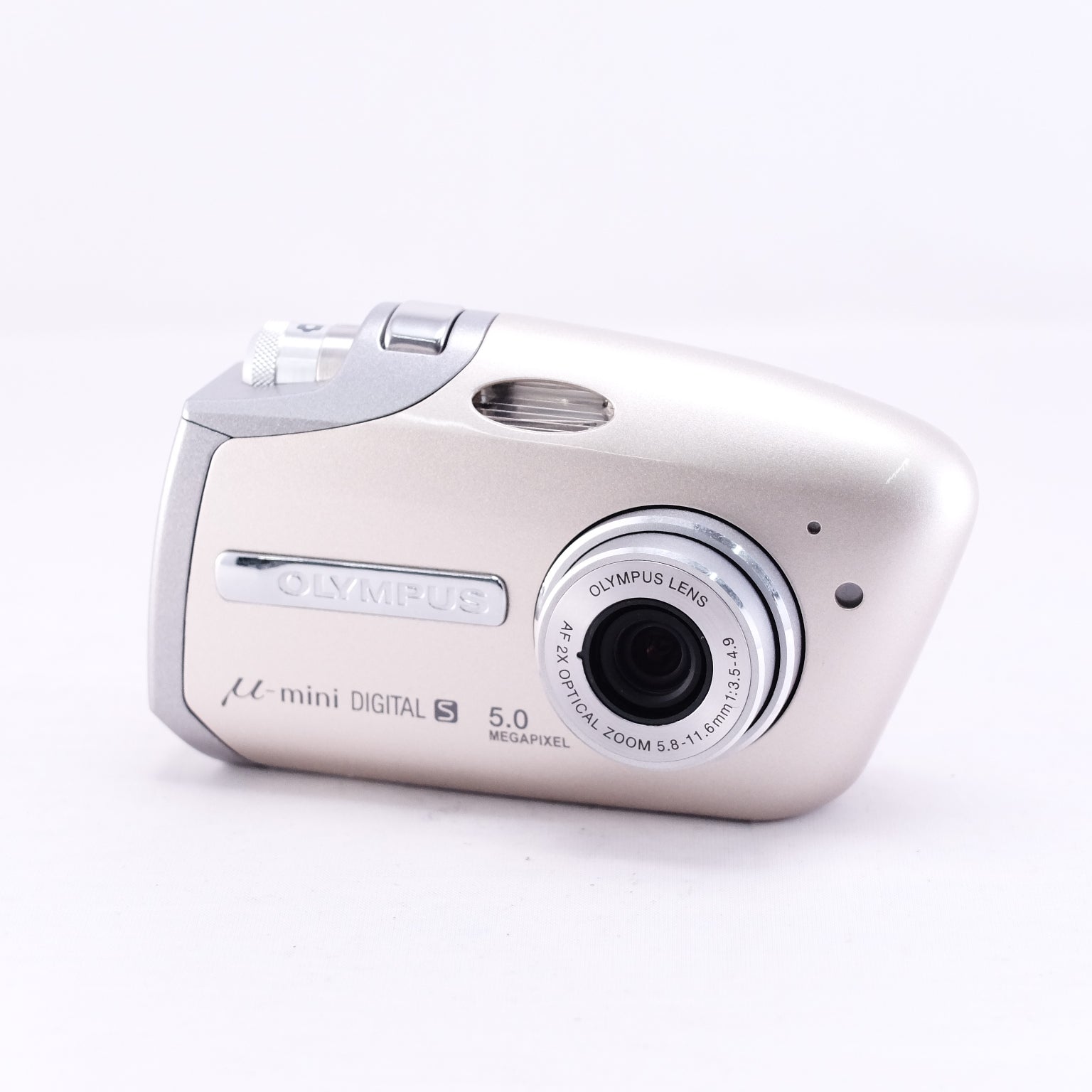 OLYMPUS μ-mini DIGITAL S（メモリーカード&バッテリー/充電器付き）