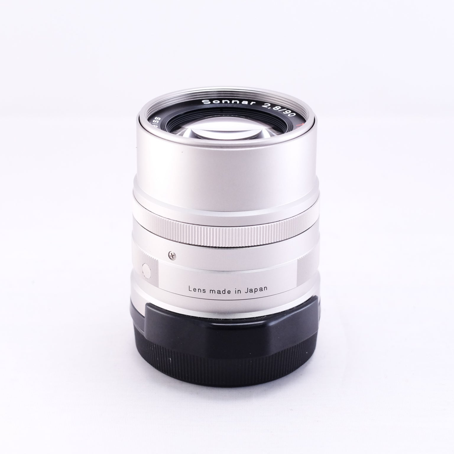 CONTAX  Sonnar T* 90mm F2.8 [G] 前後キャップ,フード,フィルター付属