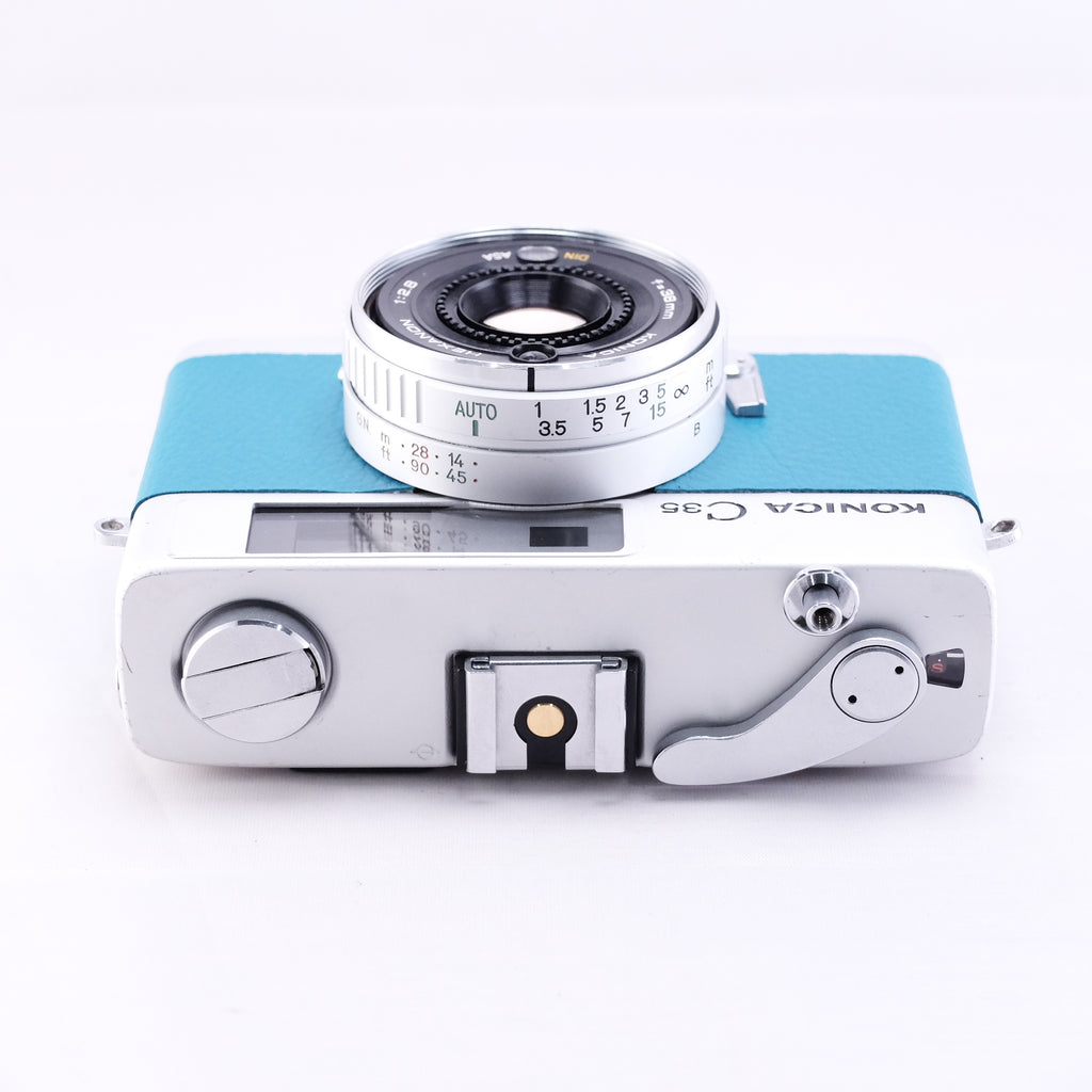 Konica C35 Flashmatic (Marine Blue)　※整備品