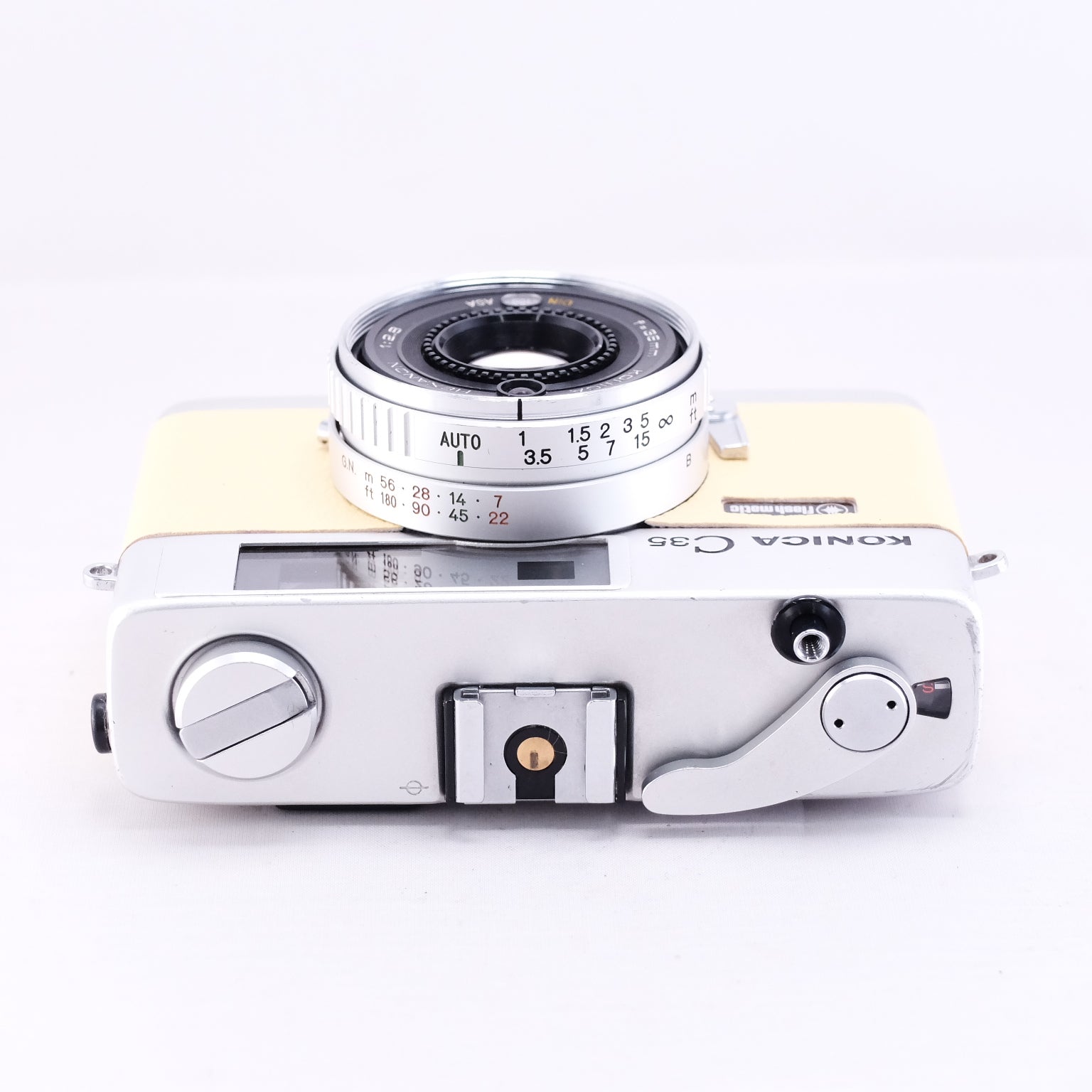 Konica C35 Flashmatic (Egg Yellow) ※整備品 – 東京CAMERA