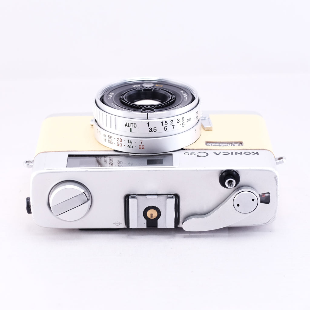 Konica C35 Flashmatic (Egg Yellow) ※整備品