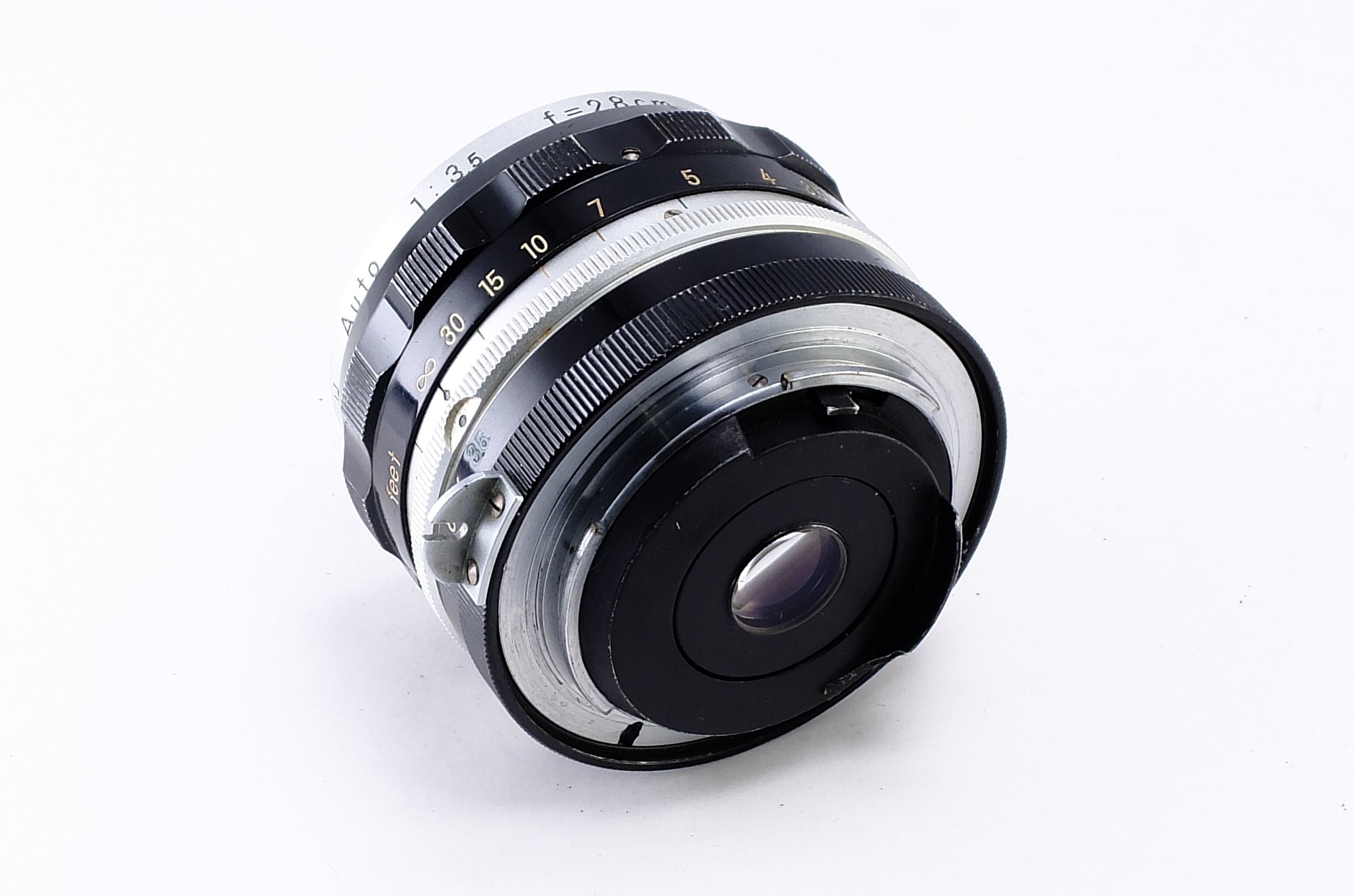 Nikon】NIKKOR-H Auto 2.8cm F3.5 非Ai [ニコンFマウント] – 東京CAMERA