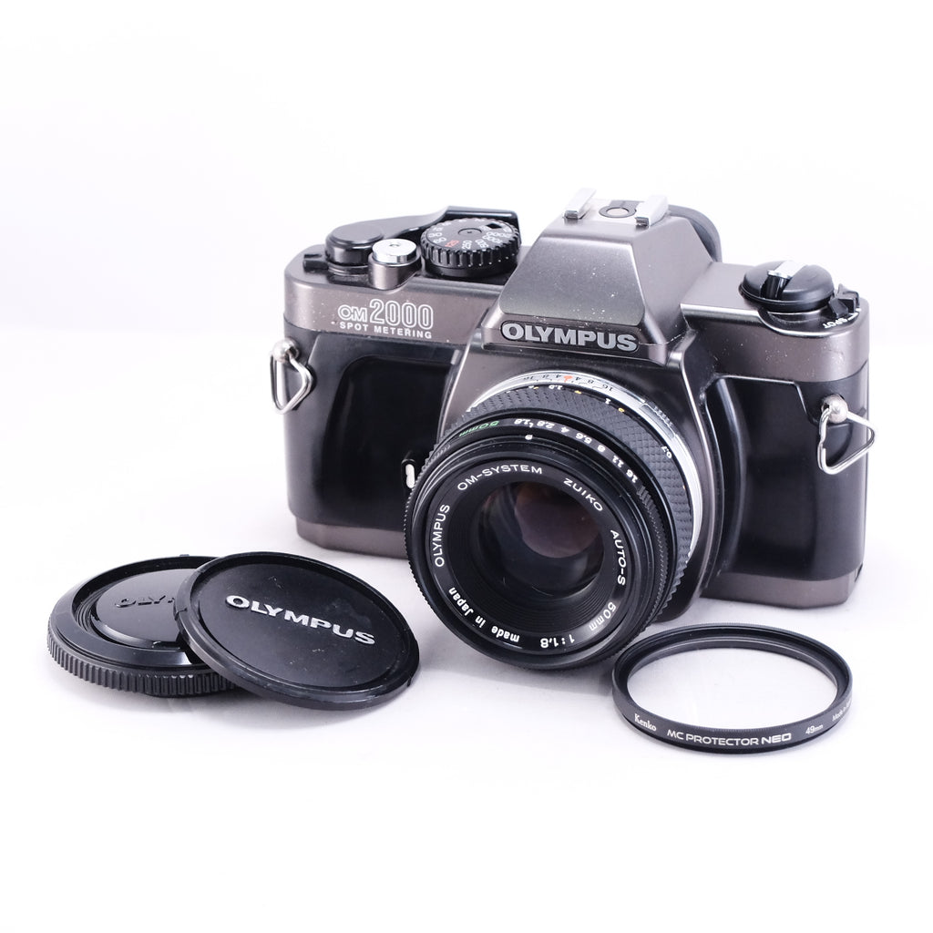 OLYMPUS OM 2000 SPOT METERING + OM 50mm F1.8