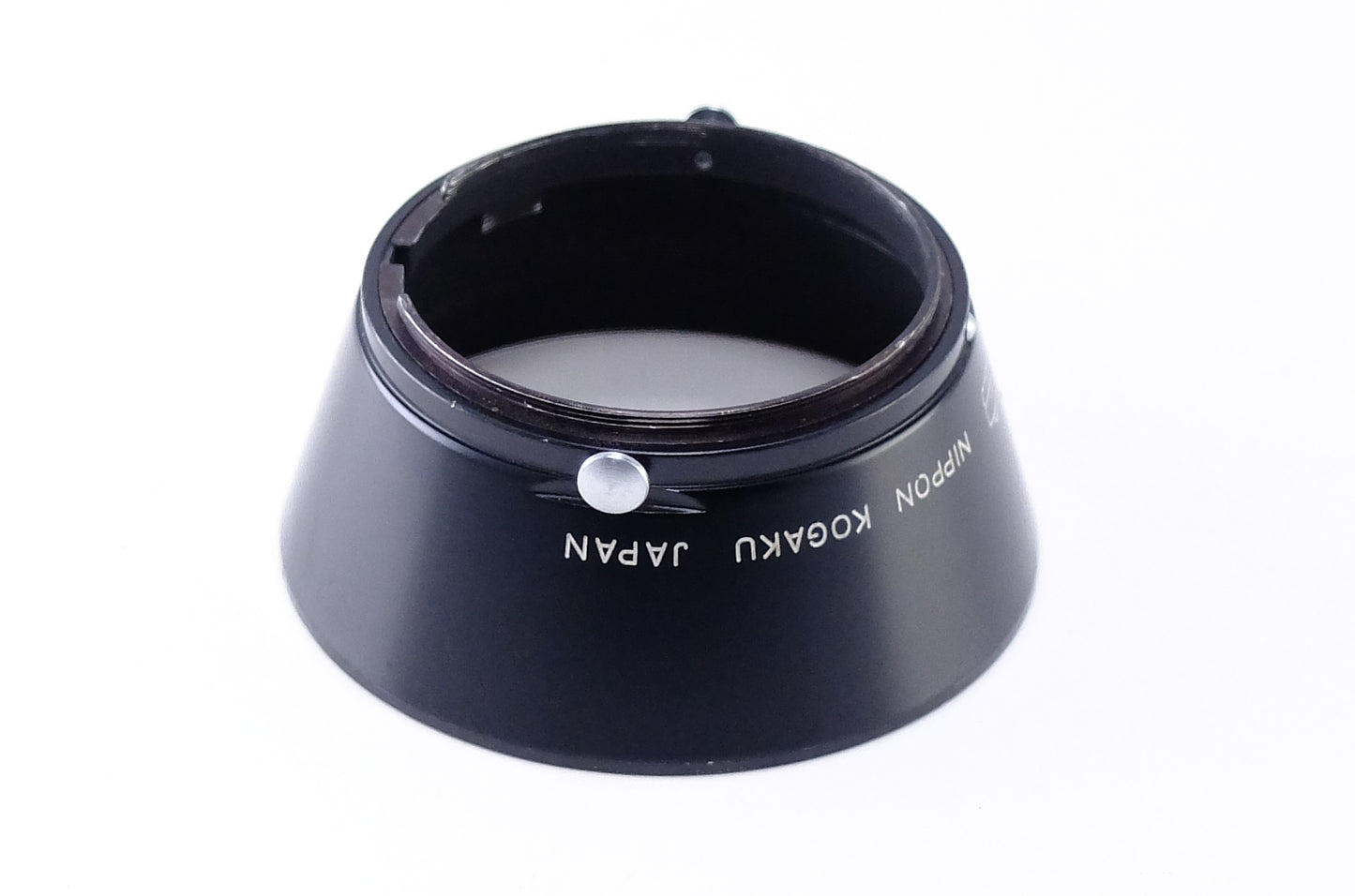 【Nikon】NIPPON KOGAKU  f=5cm 1:1.4 メタルフード 日本光学 S用 富士山マーク [1906405443172]