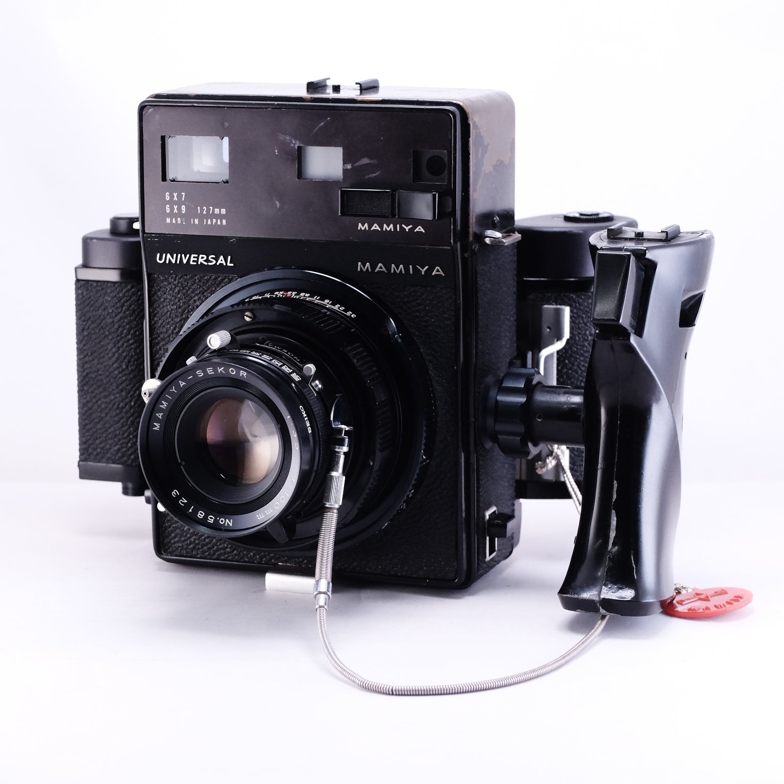 MAMIYA UNIVERSAL + 100mm F3.5 + 6X7 ROLL FILM HOLDER