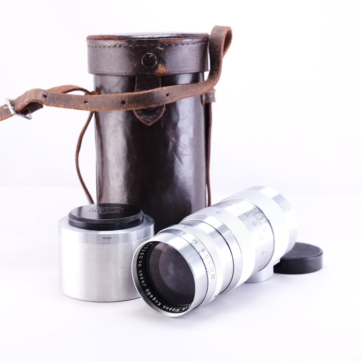 Nikon -NIKKOR-Q・C 13.5cm F3.5 フィート表記 [L39]