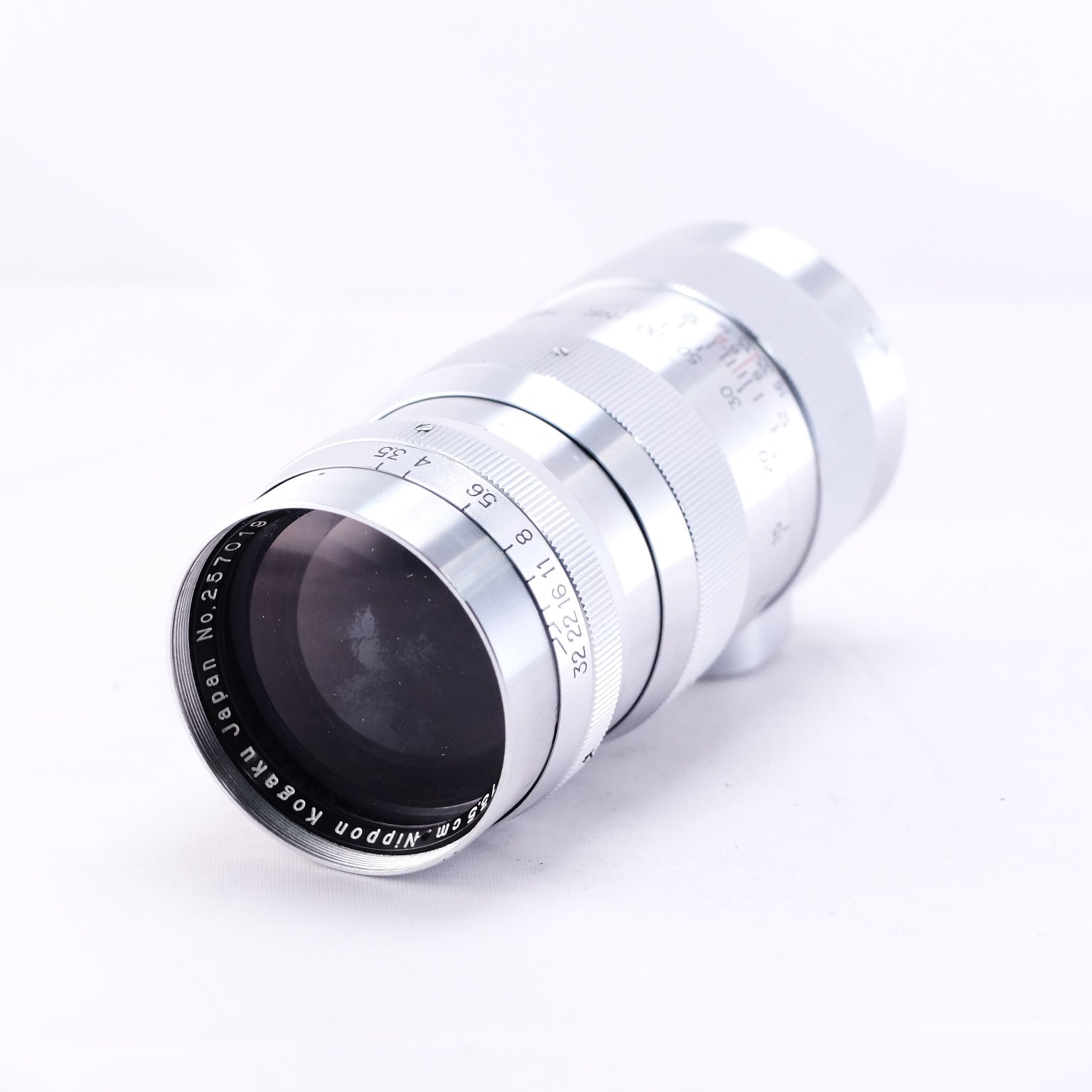 Nikon -NIKKOR-Q・C 13.5cm F3.5 フィート表記 [L39]