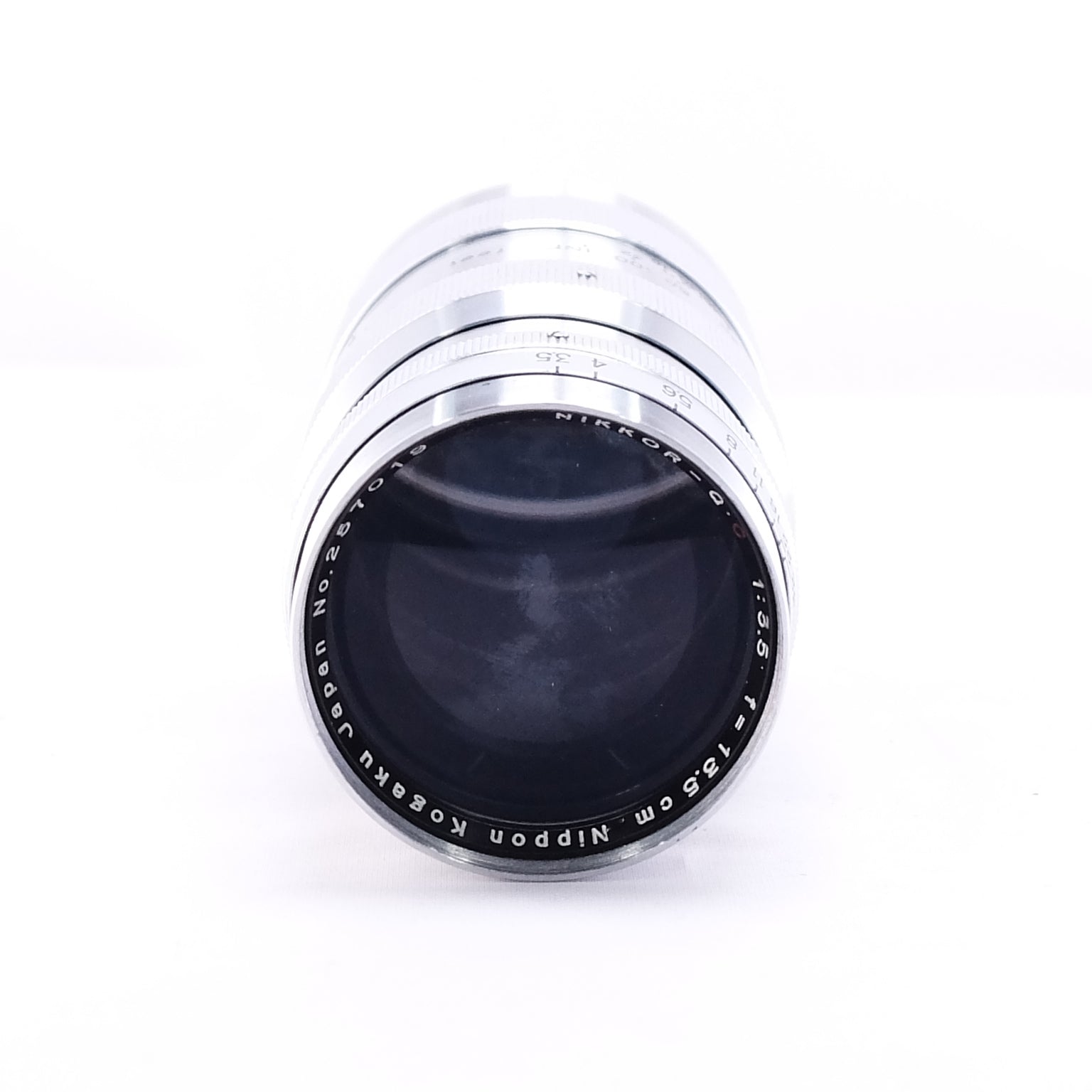 Nippon Kogaku NIKKOR-Q.C 13.5cm F3.5 feet表記 [L39] (付属: ケース