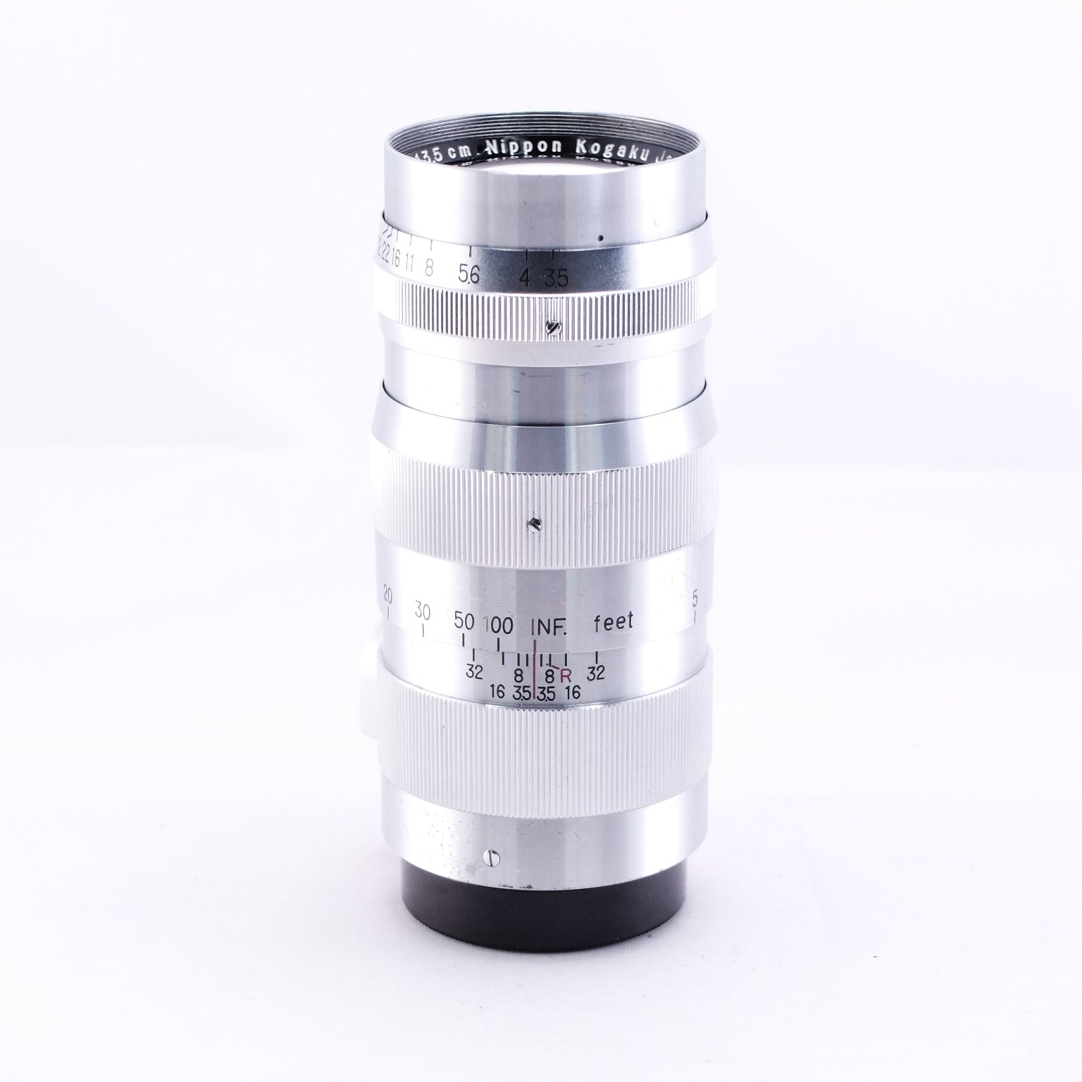 Nikon -NIKKOR-Q・C 13.5cm F3.5 フィート表記 [L39]