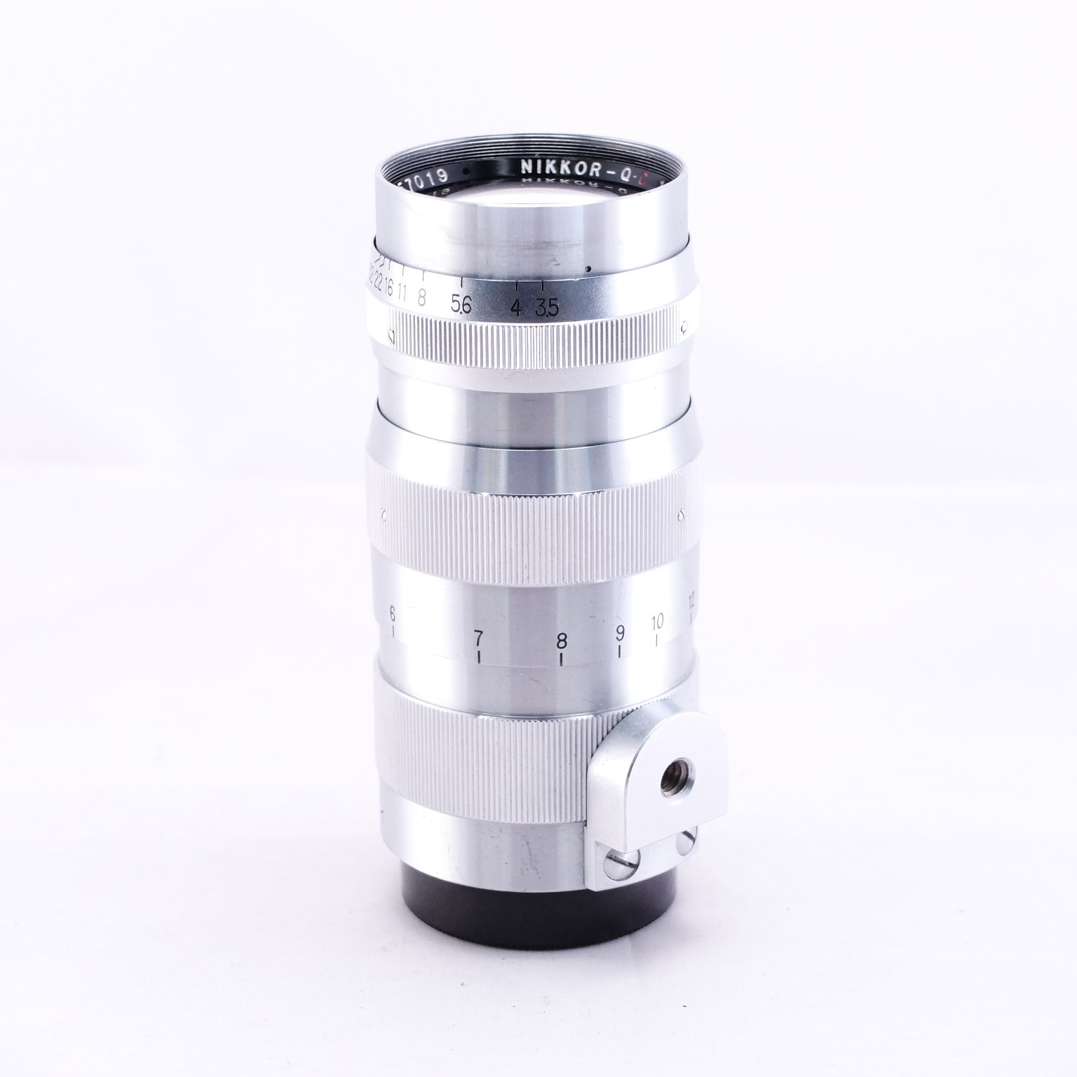 Nikon -NIKKOR-Q・C 13.5cm F3.5 フィート表記 [L39]