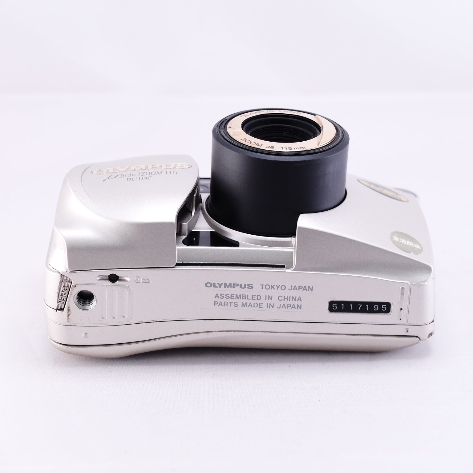 OLYMPUS μ[mju:] ミュー ZOOM 115 (ゴールド)
