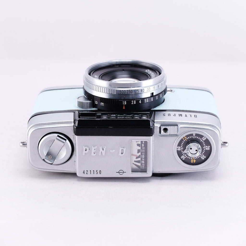OLYMPUS PEN-D (water green) ※整備品