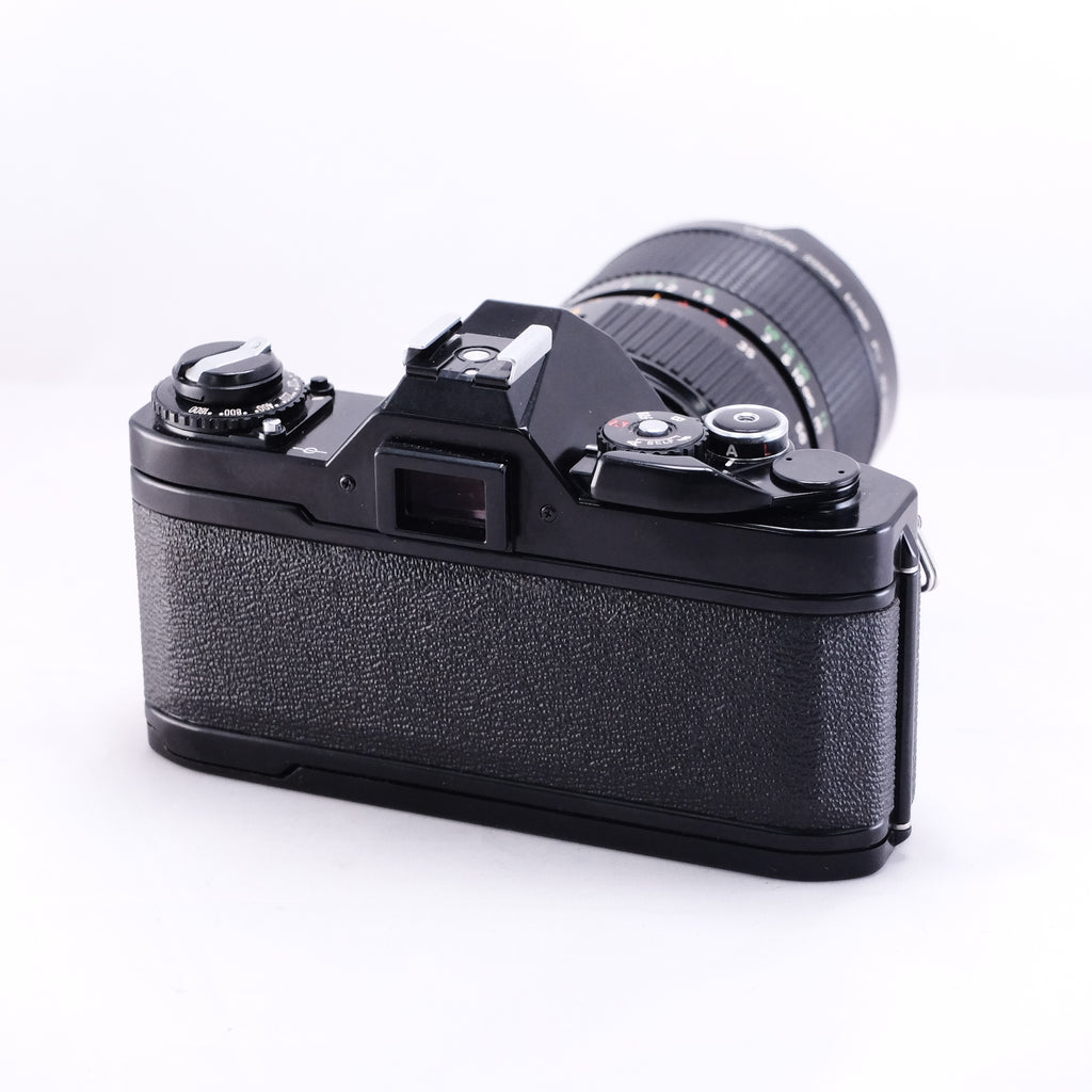 Canon AV-1 (Black) + New FD 50mm F2