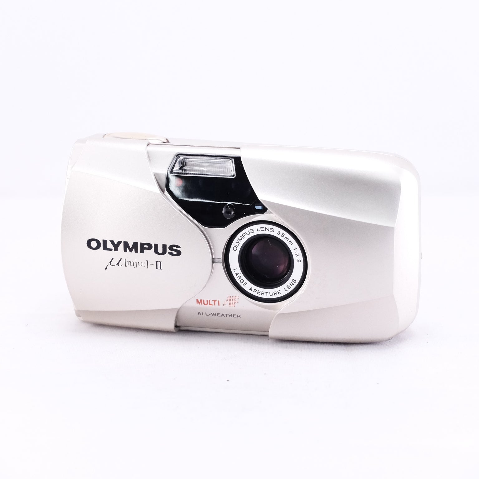 OLYMPUS μ-II [mju:] ミュー2 単焦点35mm F2.8 (Champagne Gold) 試写済