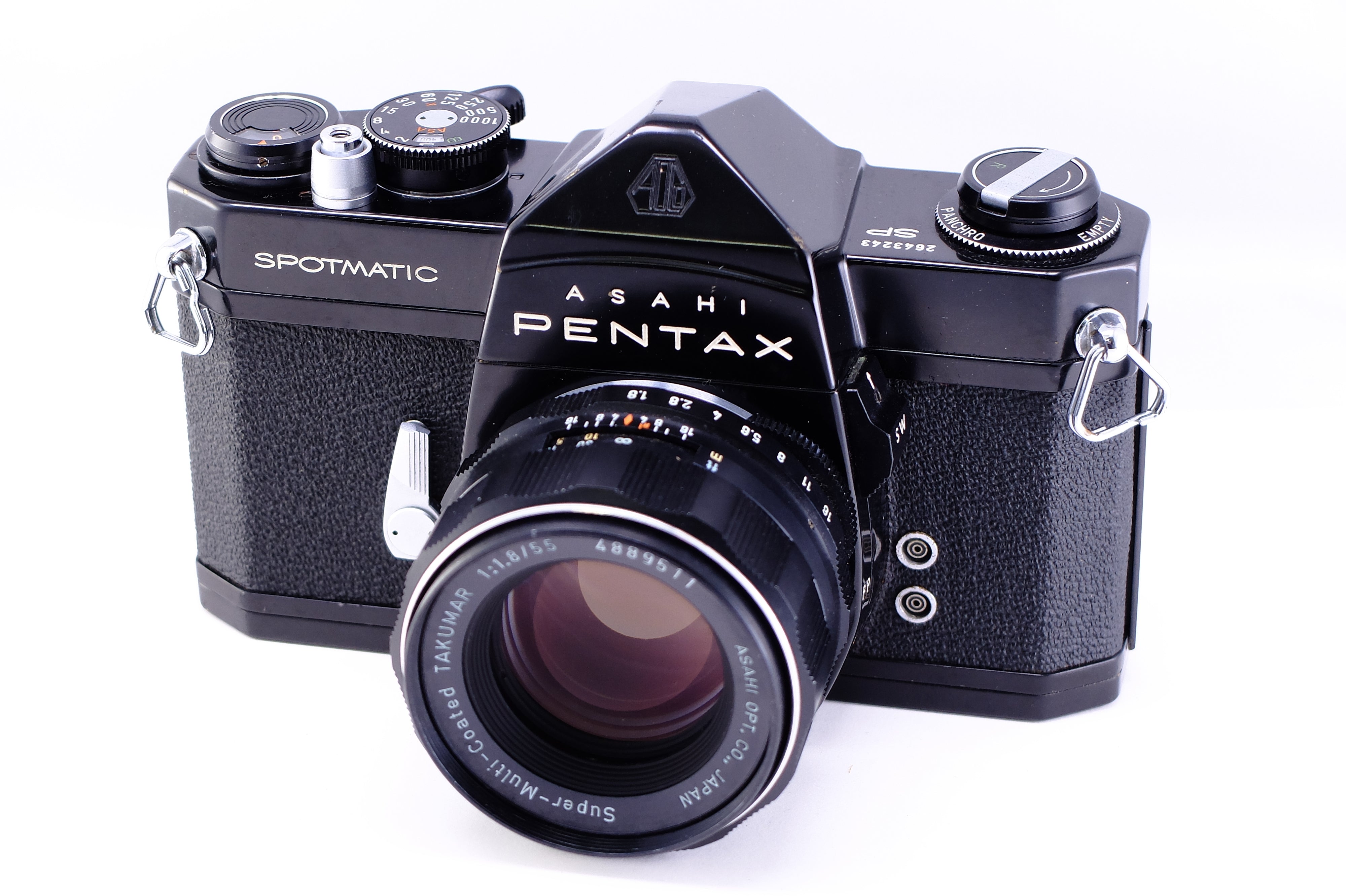 Pentax SP ブラック + Super Takumar 55mm f1.8