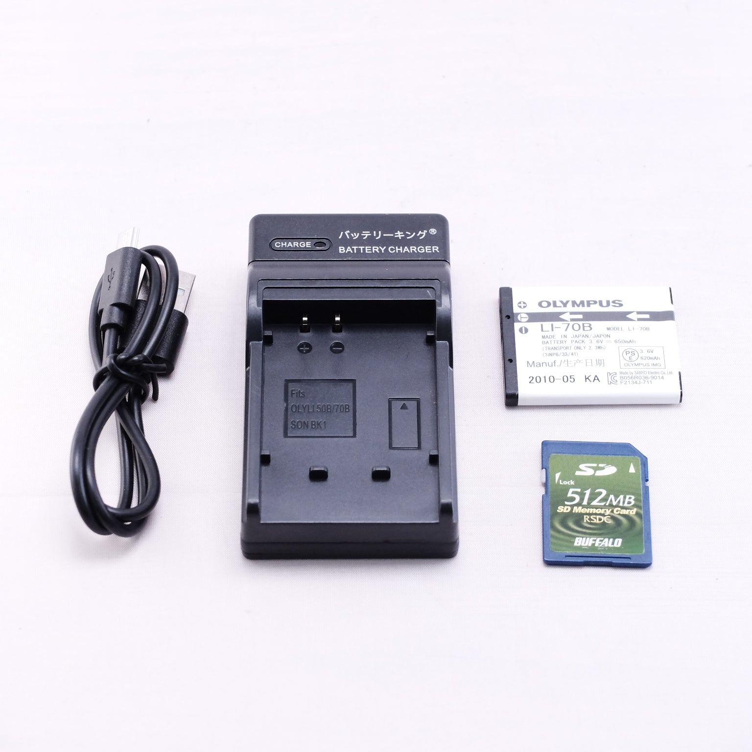 OLYMPUS FE-4020（メモリーカード&バッテリー/充電器付き）