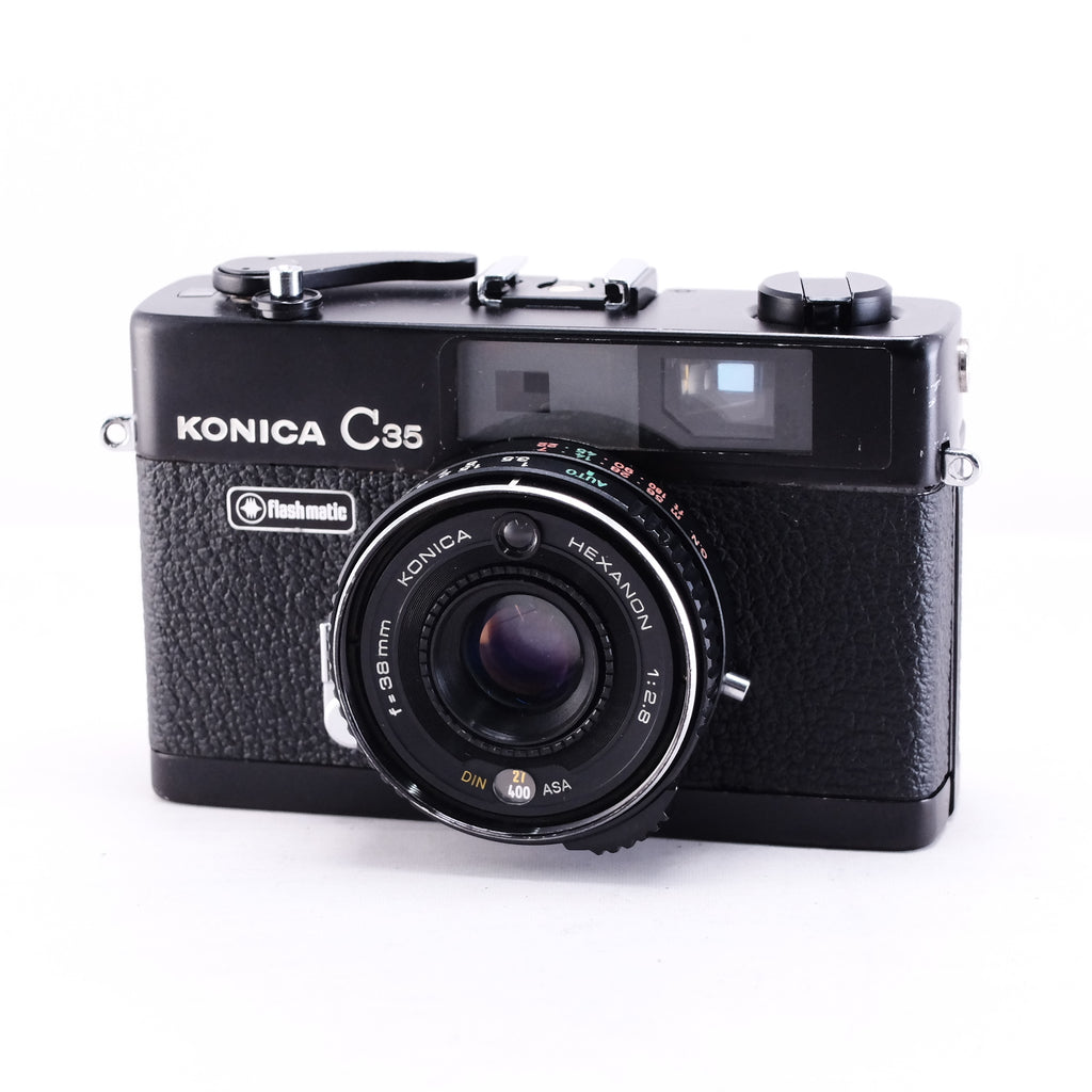 Konica C35 Flashmatic (Black) *整備品