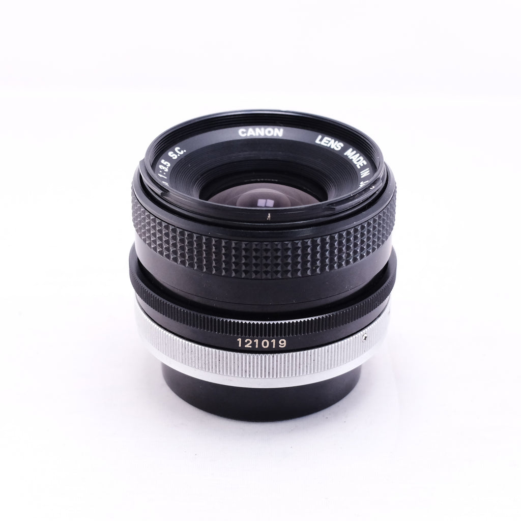 Canon FD 28mm F3.5 S.C. [FD]