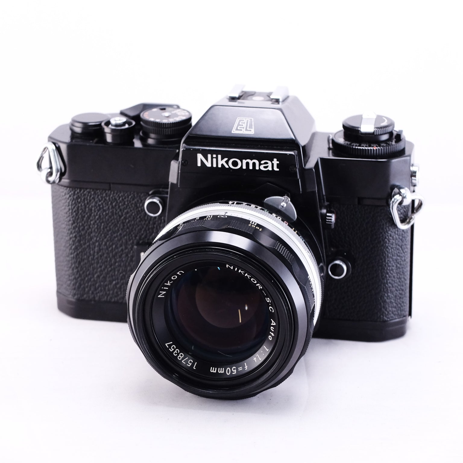 Nikon Nikomat EL (Black) + NIKKOR-S.C Auto 50mm F1.4