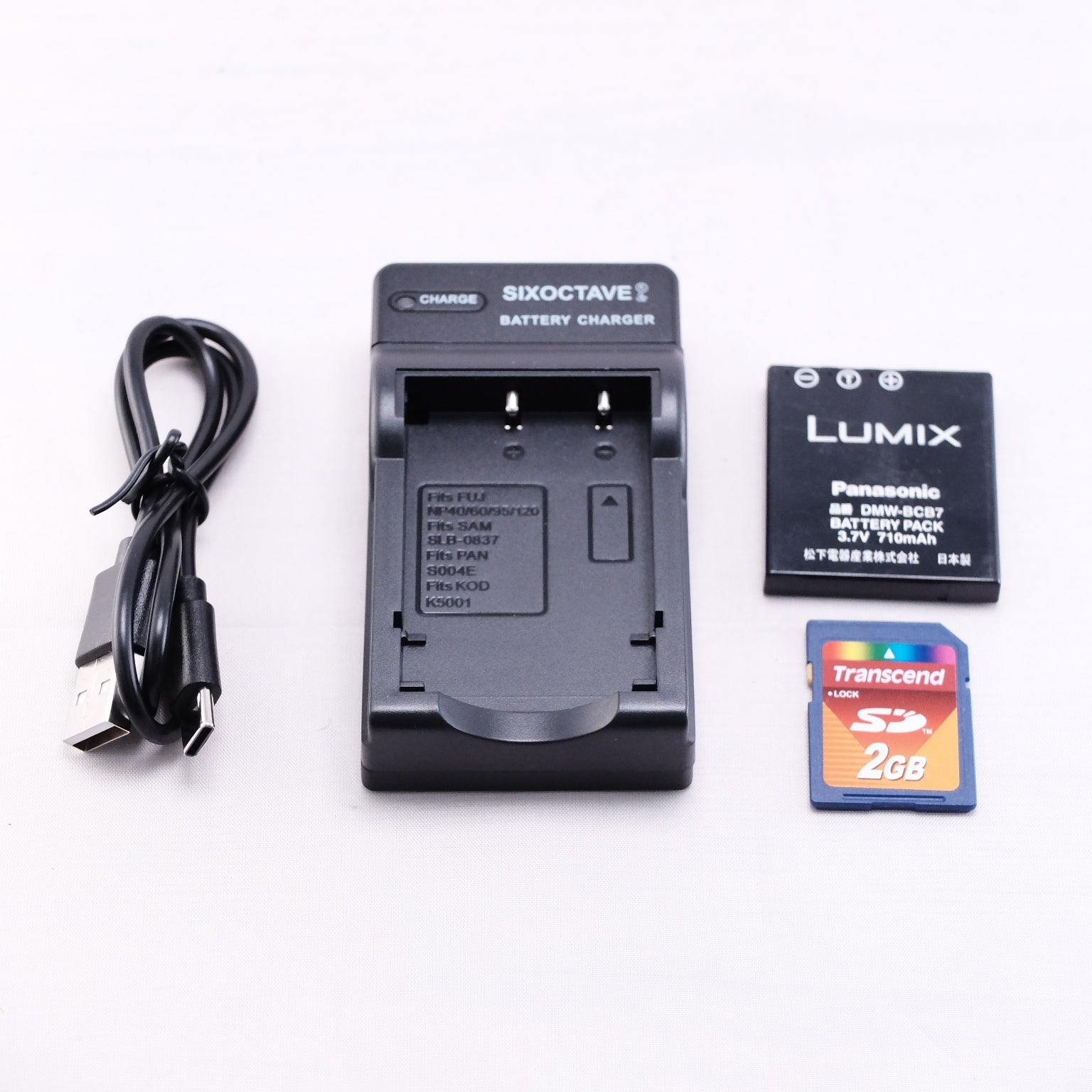 Panasonic LUMIX DMC-FX7（メモリーカード&バッテリー/充電器付き）