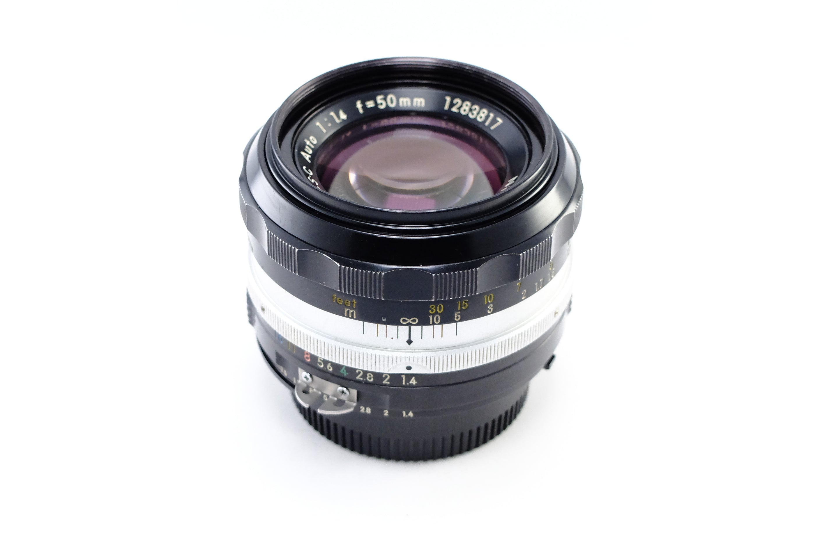 Nikon】NIKKOR-S.C Auto 50mm F1.4 Ai改 OH済み [ニコンFマウント 