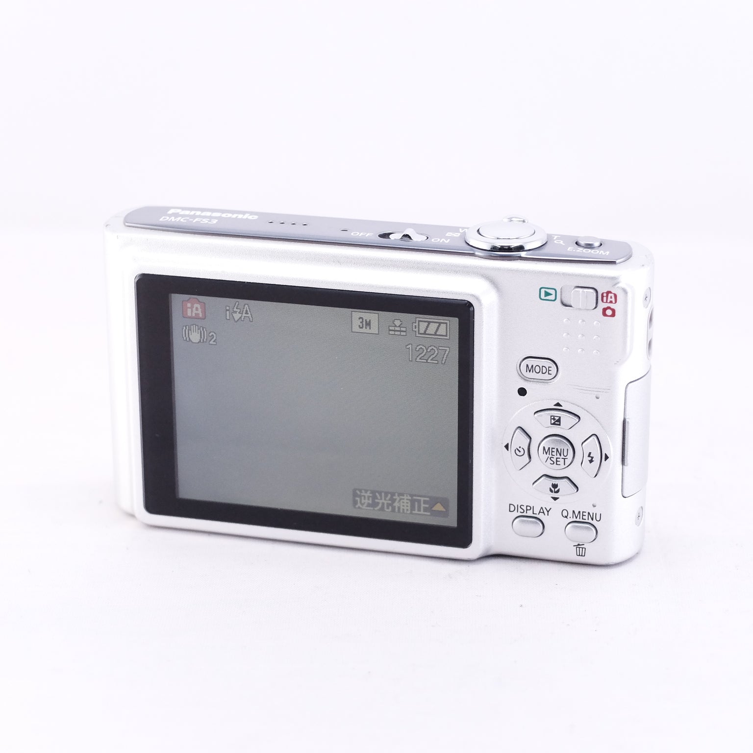Panasonic LUMIX DMC-FS3（メモリーカード&バッテリー/充電器付き）