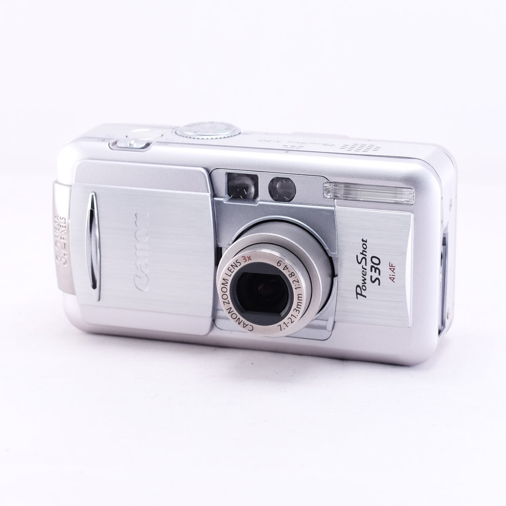 Canon PowerShot S30（メモリーカード&バッテリー/充電器付き）