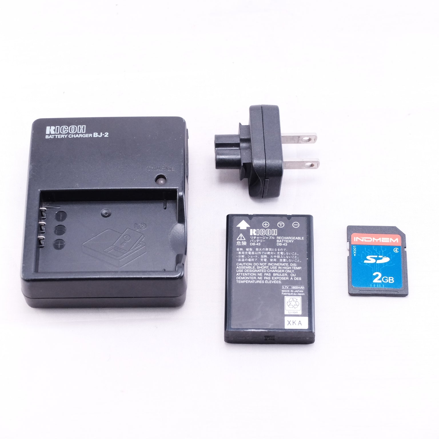 RICOH Caplio 500G wide（メモリーカード&バッテリー/充電器付き）