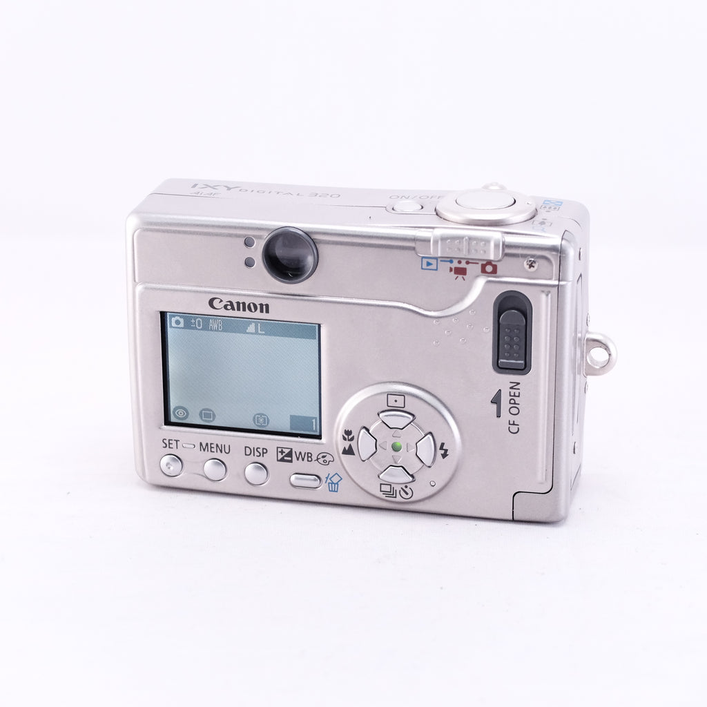 Canon IXY DIGITAL 320（メモリーカード&バッテリー/充電器付き）