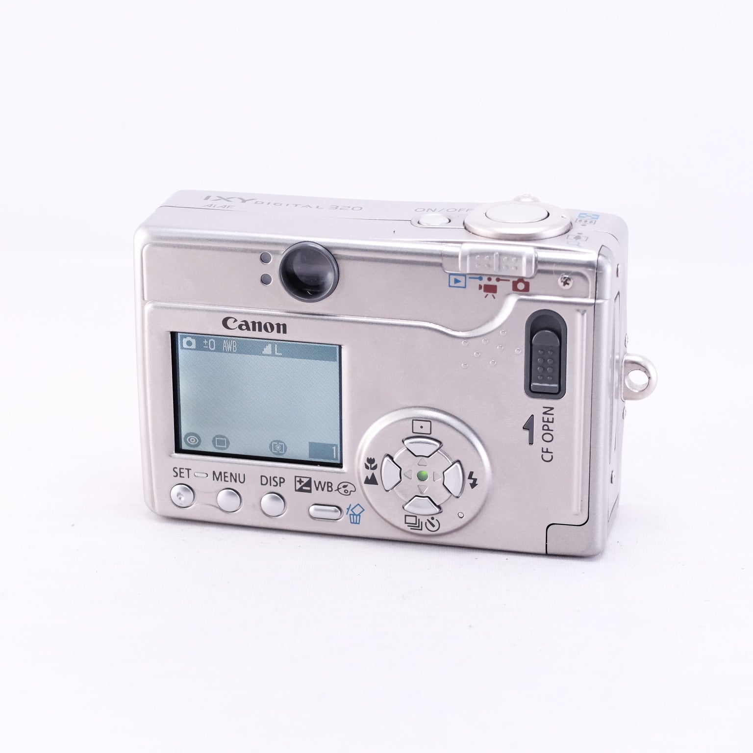Canon IXY DIGITAL 320（メモリーカード&バッテリー/充電器付き）