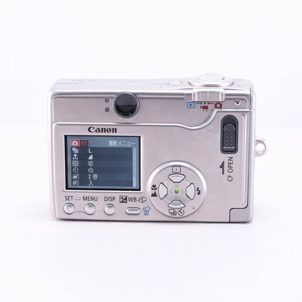 Canon IXY DIGITAL 320（メモリーカード&バッテリー/充電器付き）