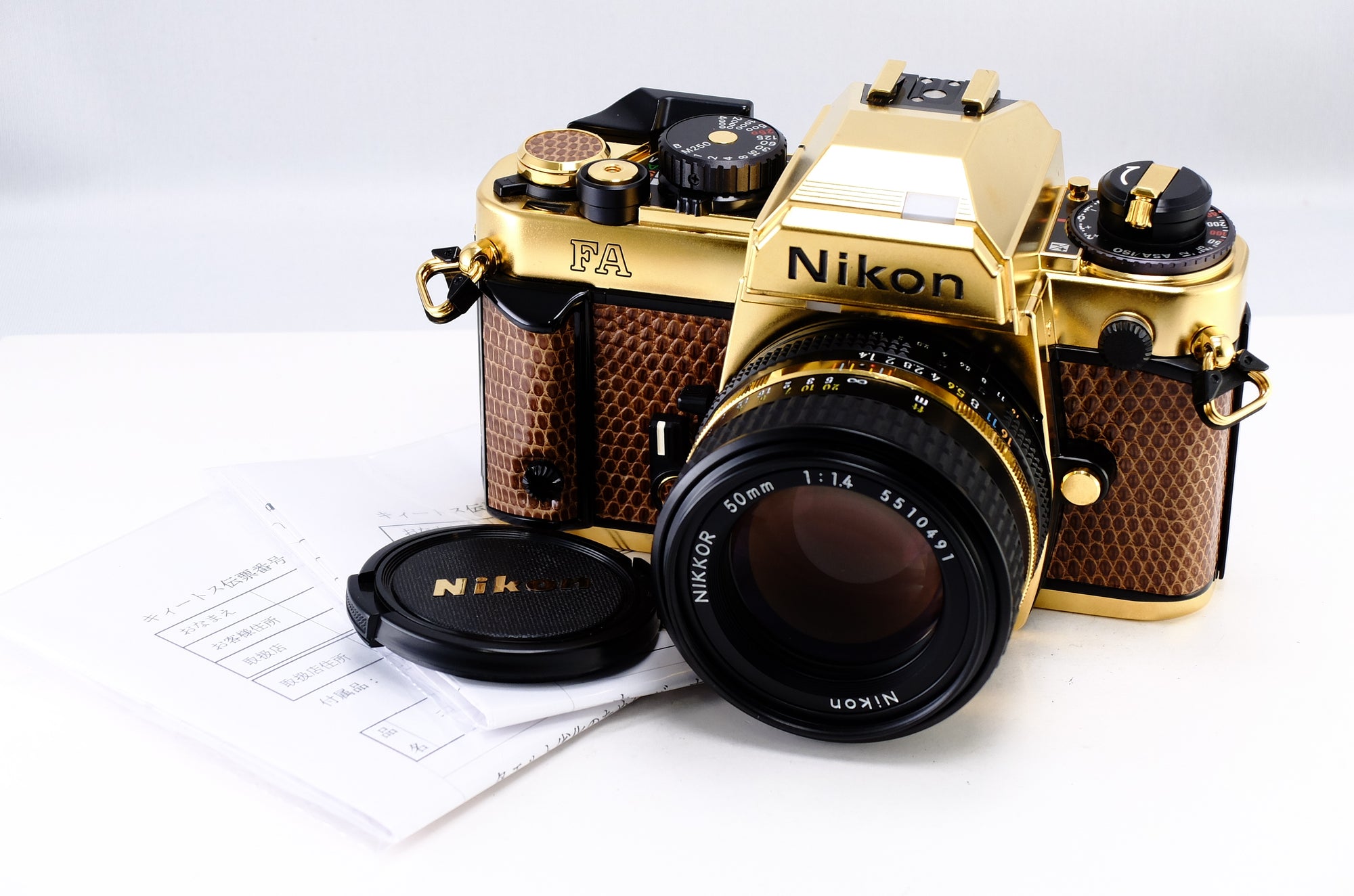 【Nikon】FA ゴールド + 50mm F1.4 Ai-s ゴールド | 東京CAMERA